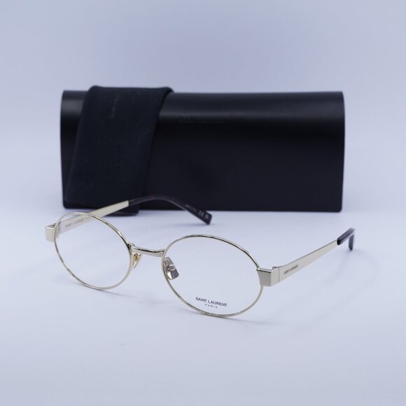 🕶️ New Saint Laurent SL692 OPT 002 Eyeglasses - Gold Frame - Picture 12 of 12